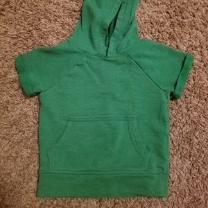 Short Sleeve Hoodie Shirt